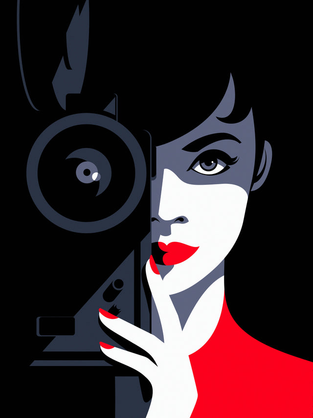 Behind the lens