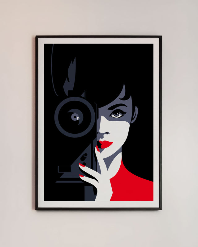 Behind the lens